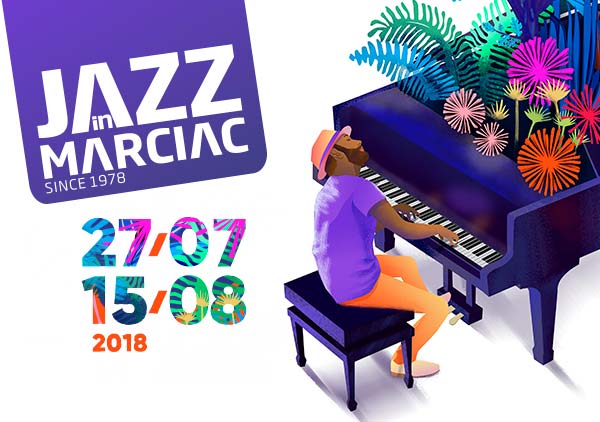 Festival de Jazz in Marciac situé à proximité de la Maison d'hôtes Anaïs